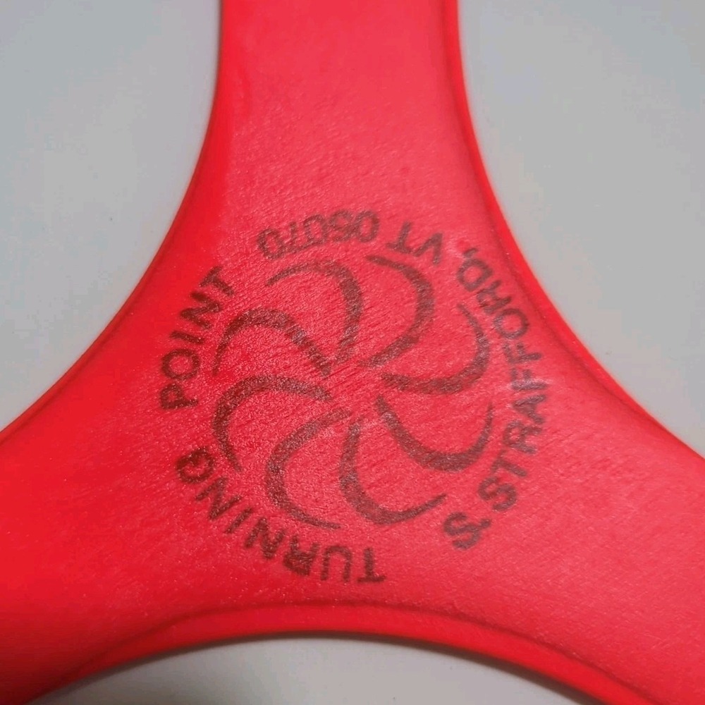Rare Eric Darnell Wood Tri Fly Boomerang Turning Point From The 80's New - Picture 3 of 8